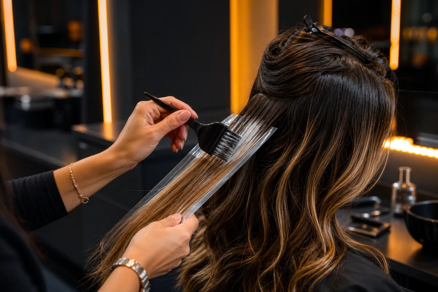 Hair colour and styling appointments for Oldham clients
